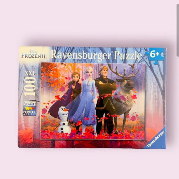 Disney Frozen 2 (Ravensburger) Magic of the Forest 100 XXL Pieces (2019) Edition - Picture 1 of 5